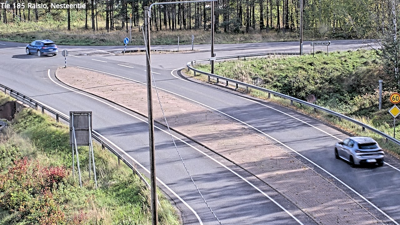Weather Camera Image Road 185 Raisio, Nesteentie, Raisio, Varsinais-Suomi