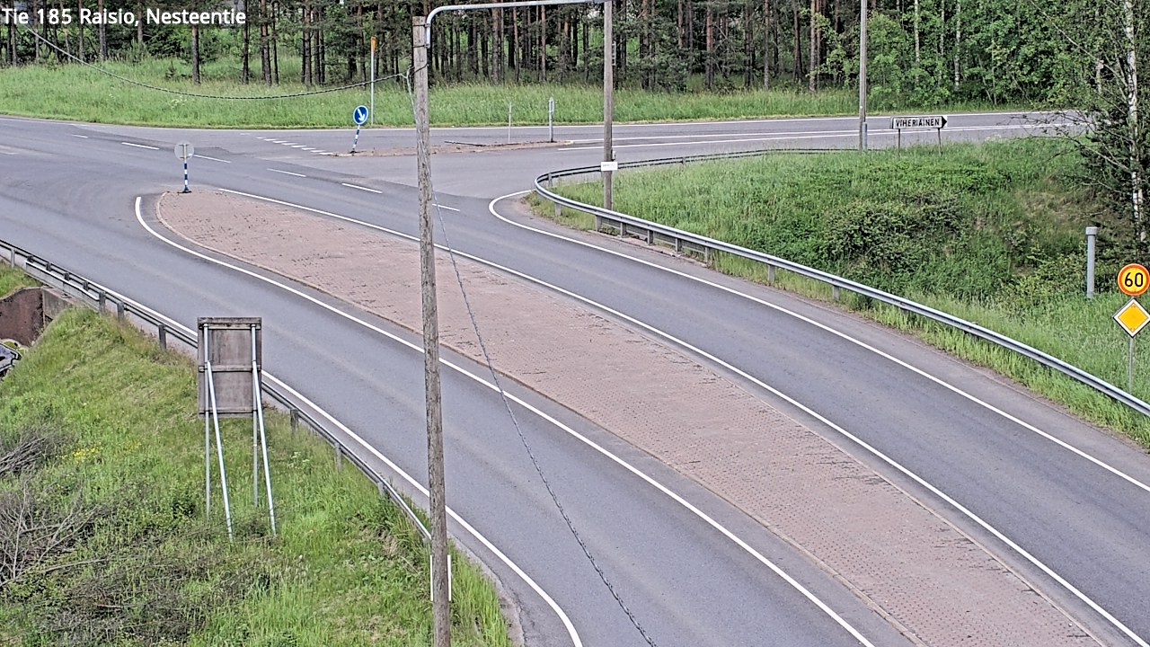 Kelikamerat Kuva Tie 185 Raisio, Nesteentie, Raisio, Varsinais-Suomi