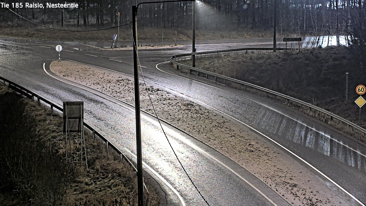 Weather Camera Image Väg 185 Raisio, Nesteentie, Raisio, Varsinais-Suomi
