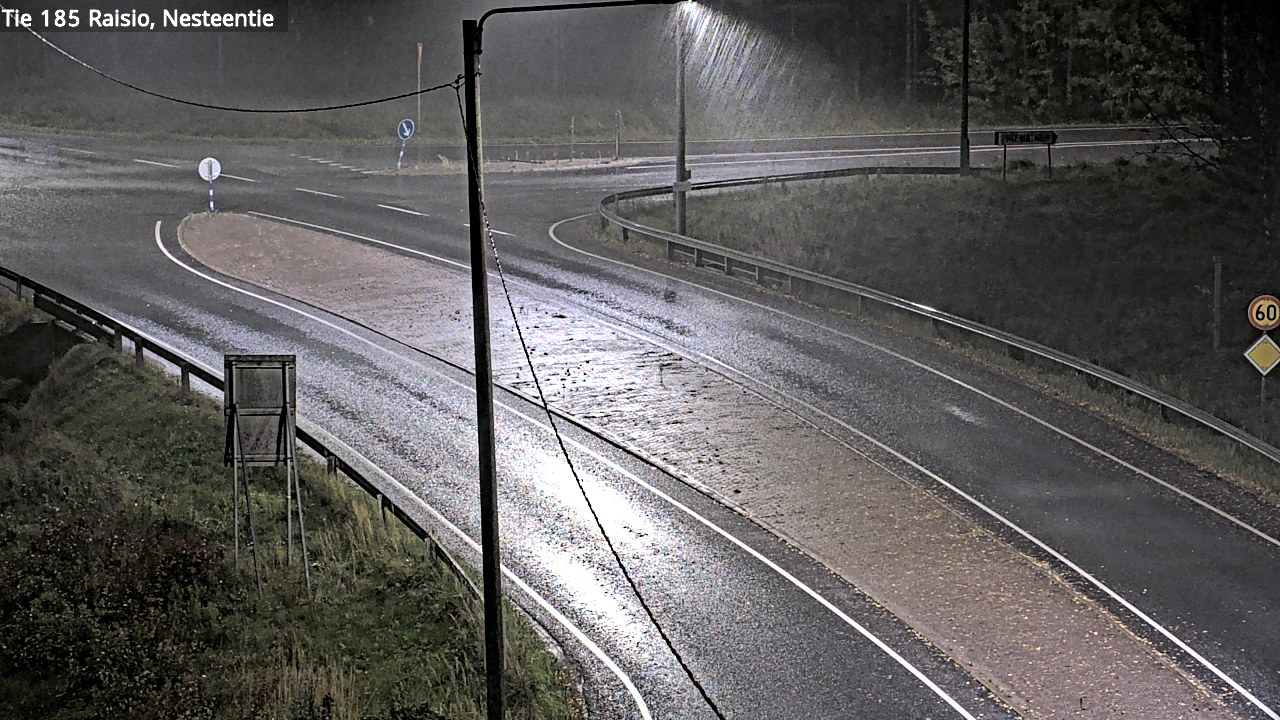 Weather Camera Image Väg 185 Raisio, Nesteentie, Raisio, Varsinais-Suomi