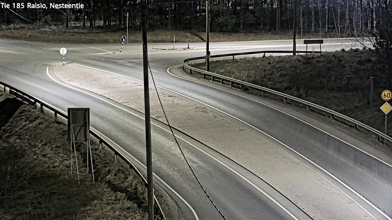 Weather Camera Image Road 185 Raisio, Nesteentie, Raisio, Varsinais-Suomi