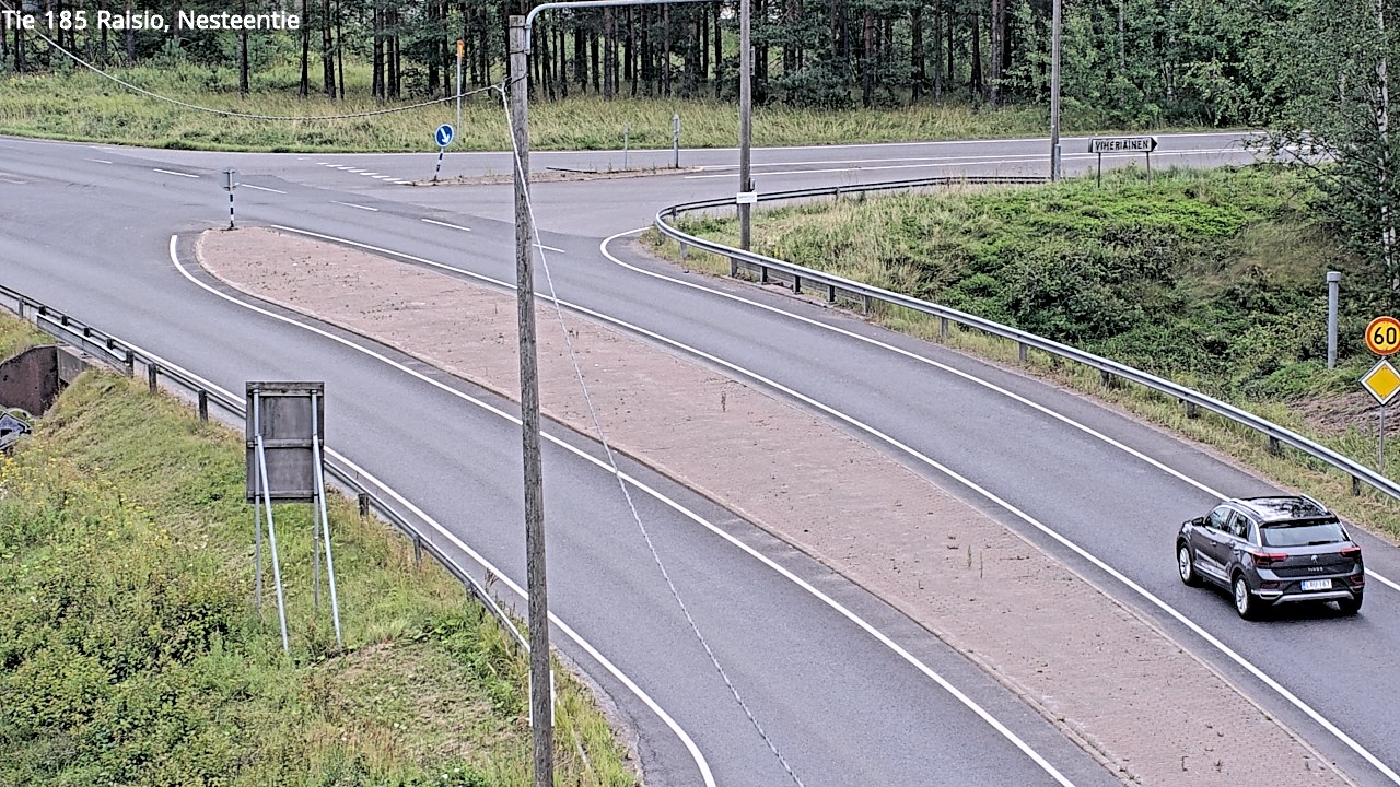 Weather Camera Image Väg 185 Raisio, Nesteentie, Raisio, Varsinais-Suomi
