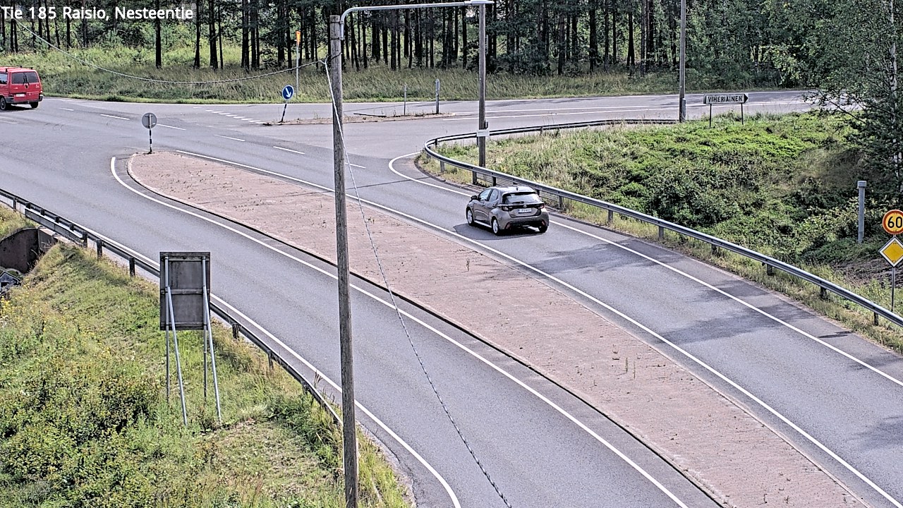 Weather Camera Image Väg 185 Raisio, Nesteentie, Raisio, Varsinais-Suomi