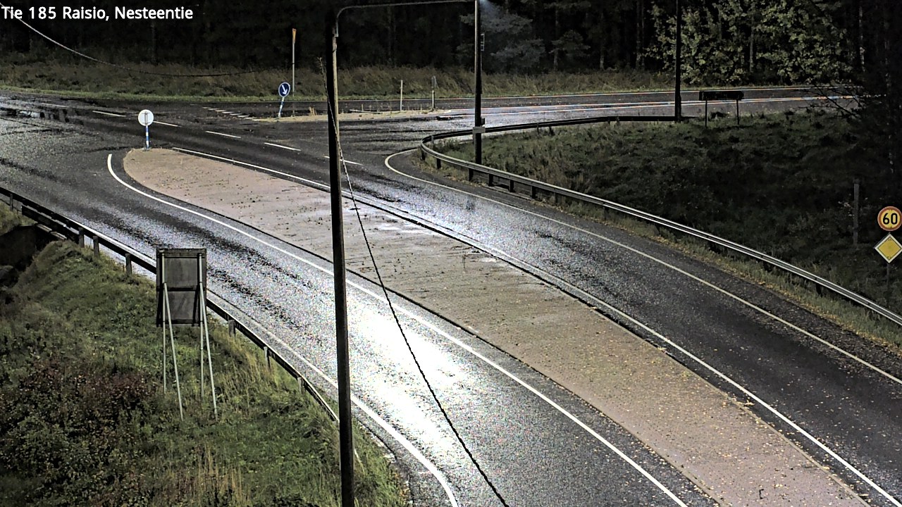 Weather Camera Image Väg 185 Raisio, Nesteentie, Raisio, Varsinais-Suomi