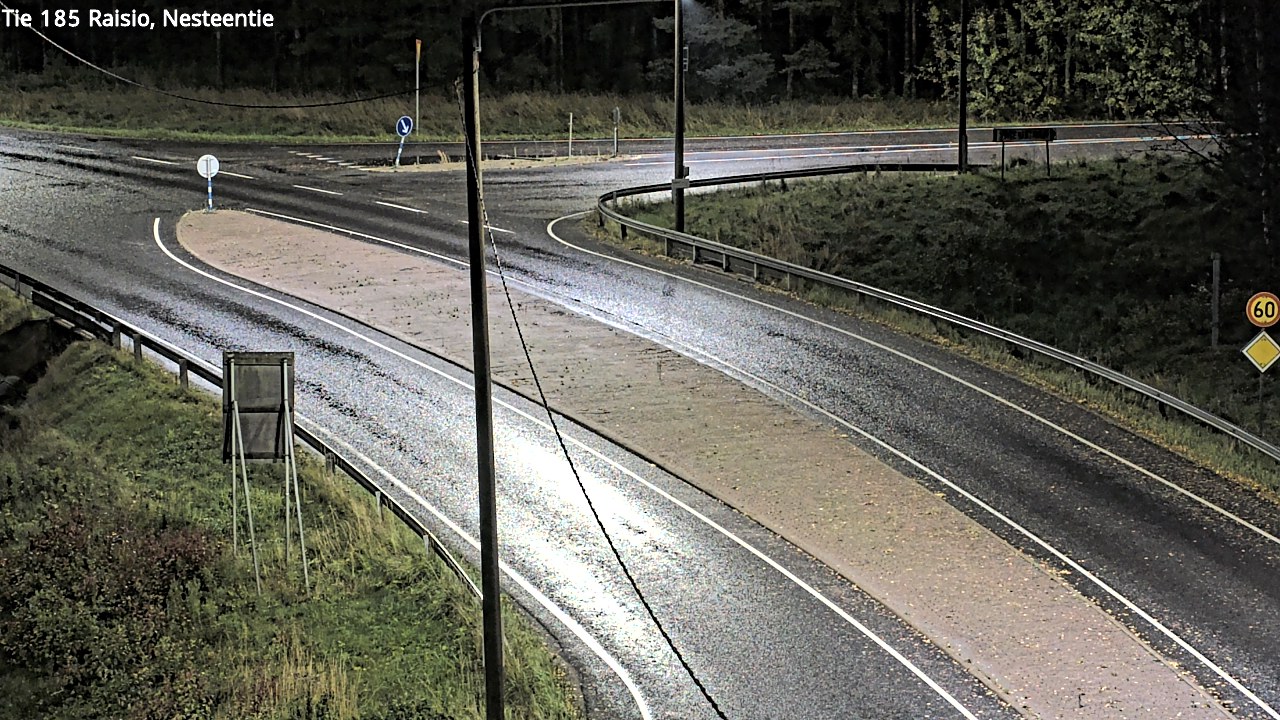 Weather Camera Image Väg 185 Raisio, Nesteentie, Raisio, Varsinais-Suomi
