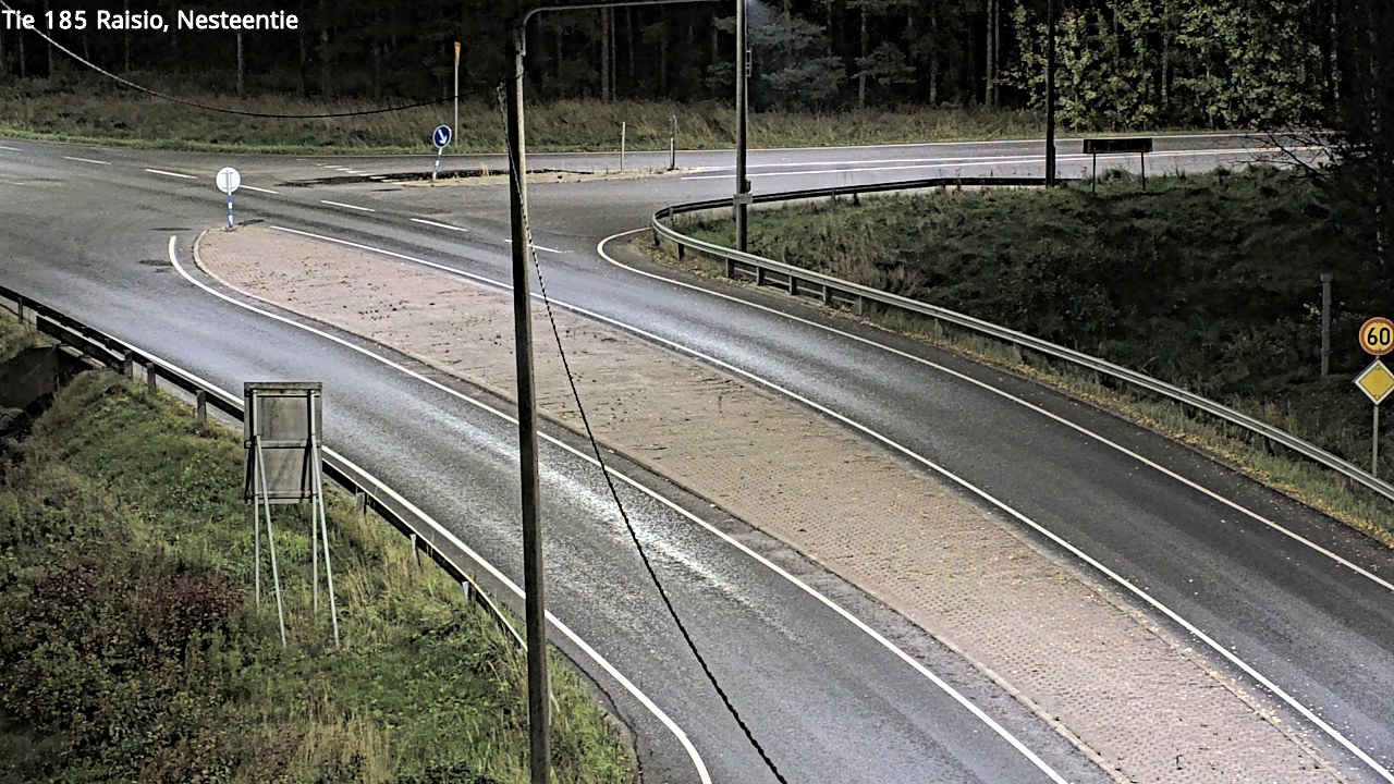Weather Camera Image Väg 185 Raisio, Nesteentie, Raisio, Varsinais-Suomi