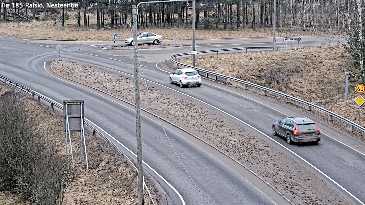 Weather Camera Image Road 185 Raisio, Nesteentie, Raisio, Varsinais-Suomi