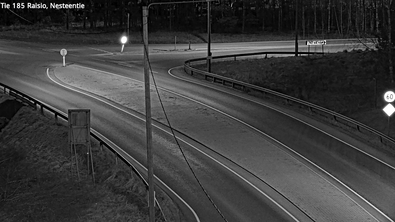 Weather Camera Image Road 185 Raisio, Nesteentie, Raisio, Varsinais-Suomi