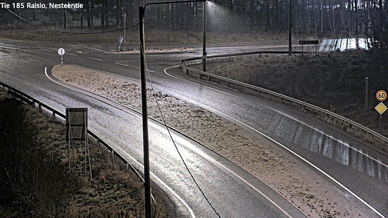 Weather Camera Image Väg 185 Raisio, Nesteentie, Raisio, Varsinais-Suomi