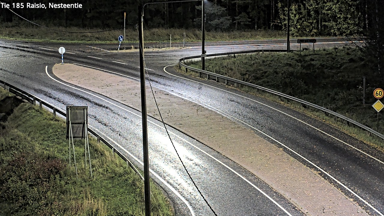 Weather Camera Image Väg 185 Raisio, Nesteentie, Raisio, Varsinais-Suomi