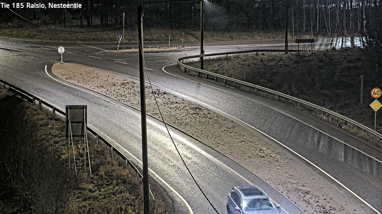Weather Camera Image Väg 185 Raisio, Nesteentie, Raisio, Varsinais-Suomi