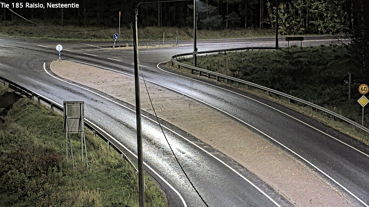 Weather Camera Image Väg 185 Raisio, Nesteentie, Raisio, Varsinais-Suomi