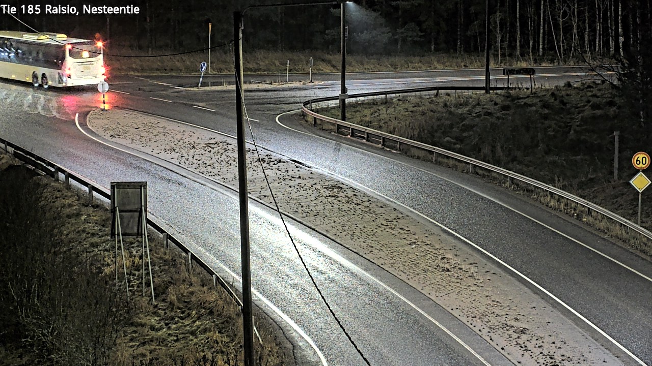 Weather Camera Image Väg 185 Raisio, Nesteentie, Raisio, Varsinais-Suomi