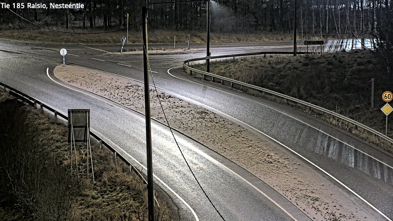 Weather Camera Image Väg 185 Raisio, Nesteentie, Raisio, Varsinais-Suomi