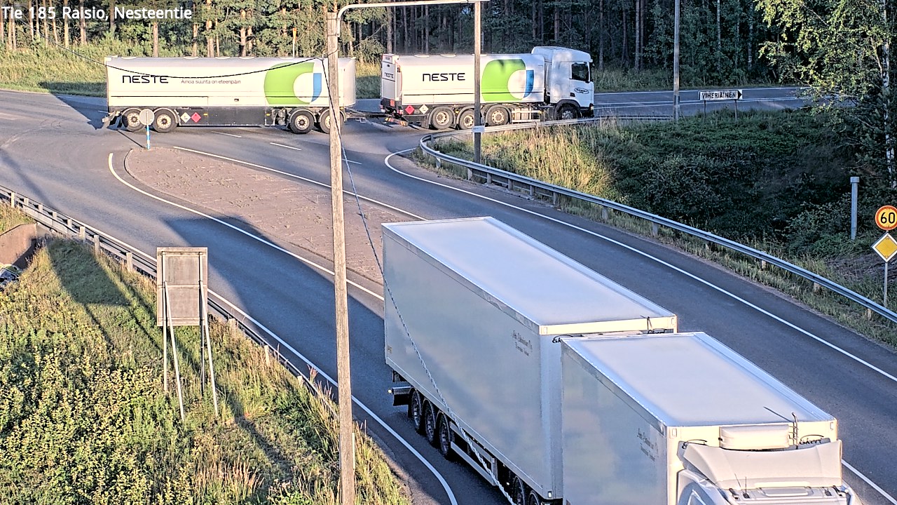 Kelikamerat Kuva Tie 185 Raisio, Nesteentie, Raisio, Varsinais-Suomi