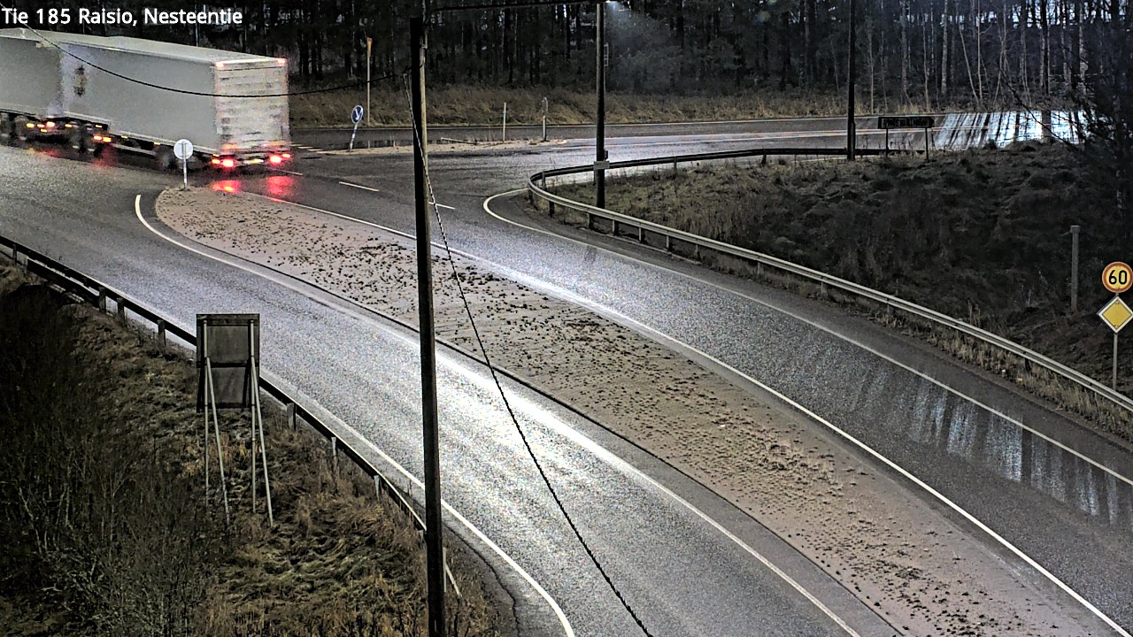 Weather Camera Image Väg 185 Raisio, Nesteentie, Raisio, Varsinais-Suomi
