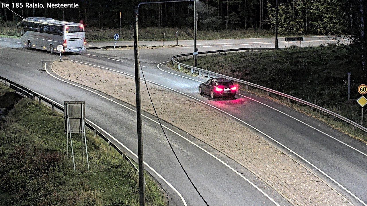 Weather Camera Image Väg 185 Raisio, Nesteentie, Raisio, Varsinais-Suomi