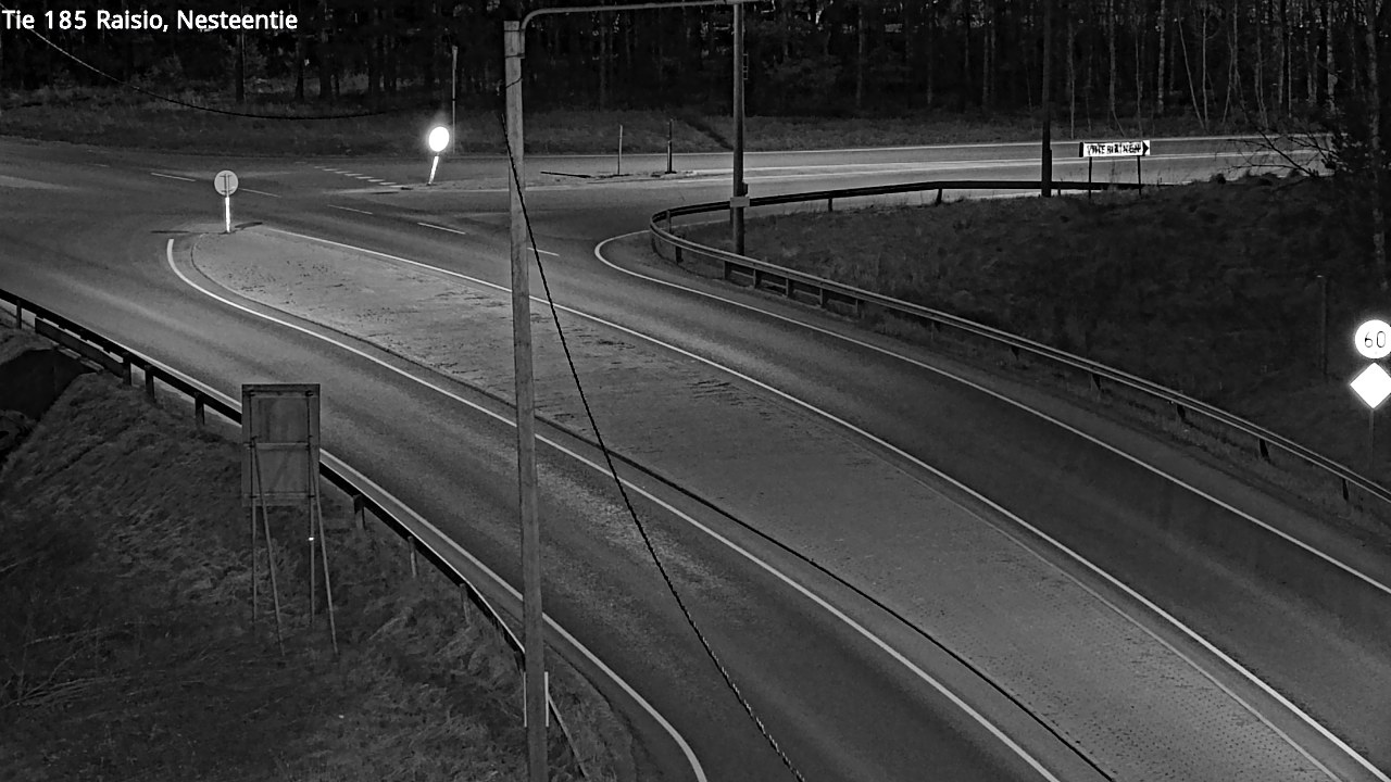 Weather Camera Image Road 185 Raisio, Nesteentie, Raisio, Varsinais-Suomi