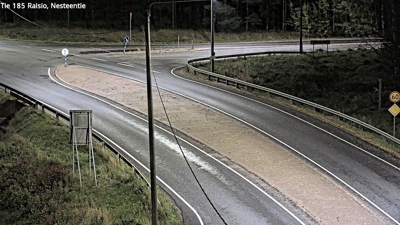 Weather Camera Image Väg 185 Raisio, Nesteentie, Raisio, Varsinais-Suomi