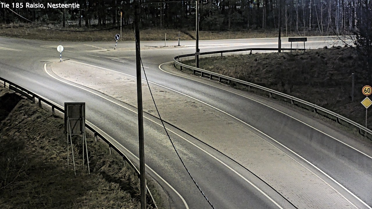 Weather Camera Image Road 185 Raisio, Nesteentie, Raisio, Varsinais-Suomi