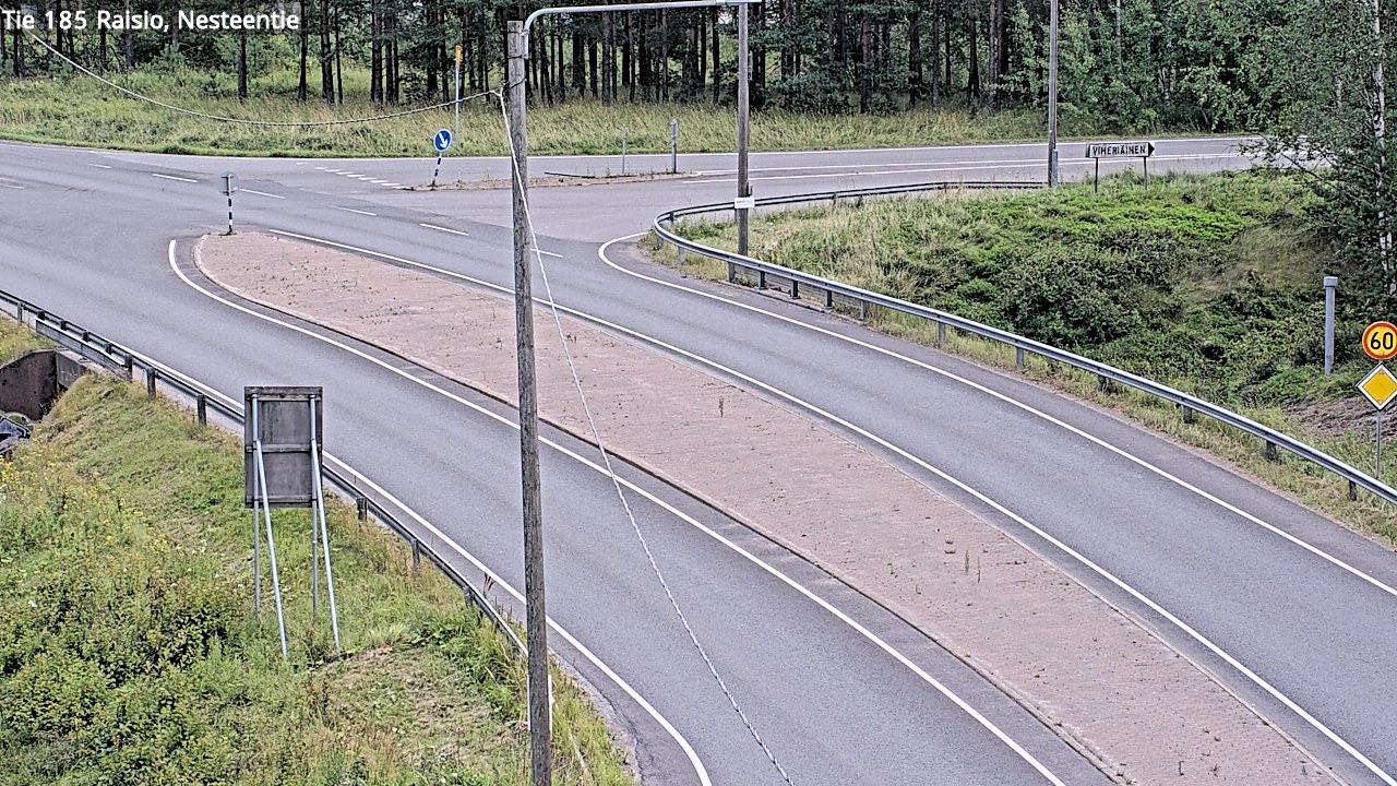 Weather Camera Image Väg 185 Raisio, Nesteentie, Raisio, Varsinais-Suomi