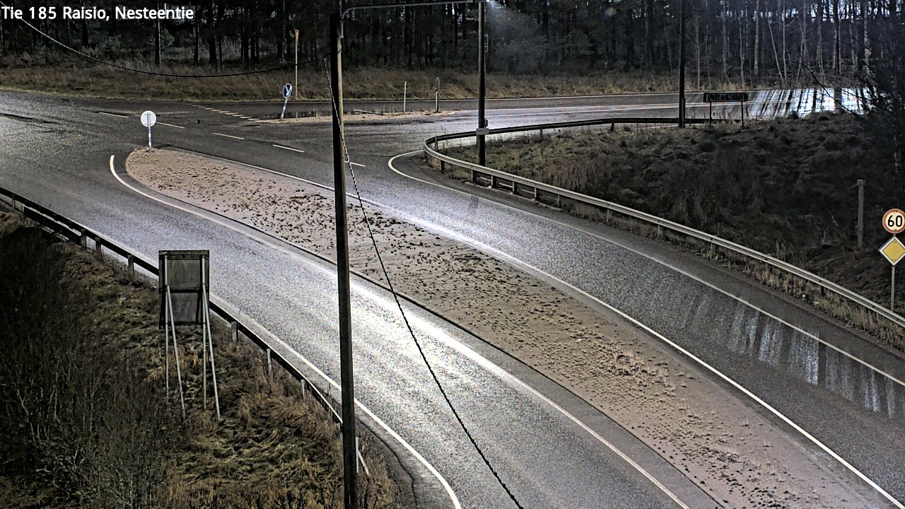 Weather Camera Image Väg 185 Raisio, Nesteentie, Raisio, Varsinais-Suomi