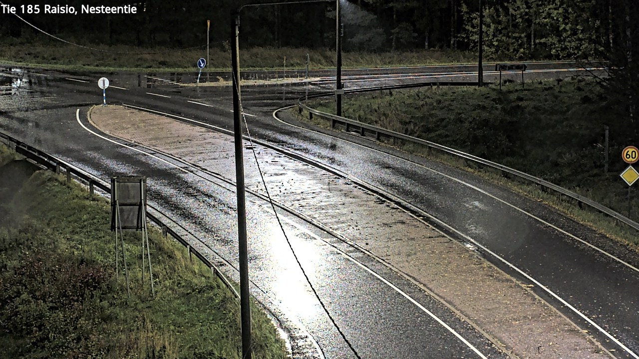 Weather Camera Image Väg 185 Raisio, Nesteentie, Raisio, Varsinais-Suomi