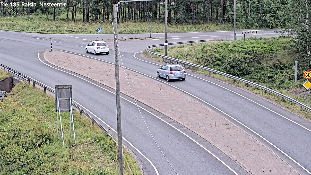 Weather Camera Image Väg 185 Raisio, Nesteentie, Raisio, Varsinais-Suomi