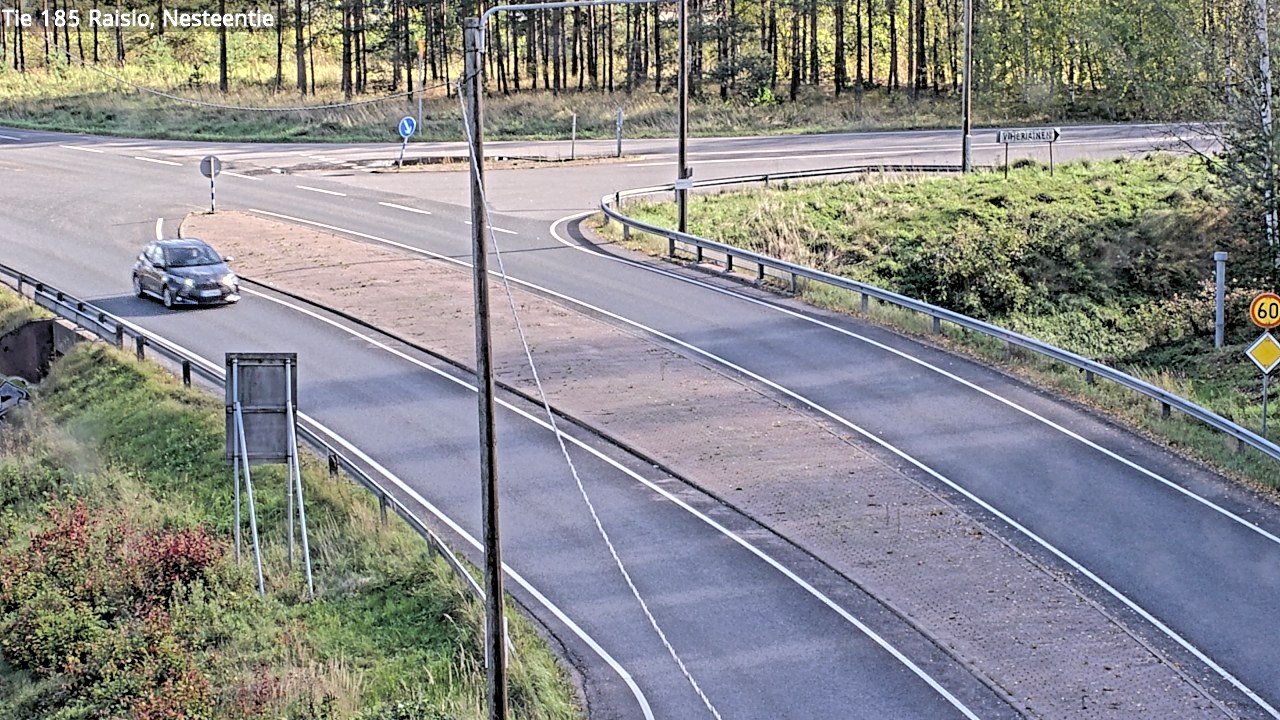 Weather Camera Image Road 185 Raisio, Nesteentie, Raisio, Varsinais-Suomi