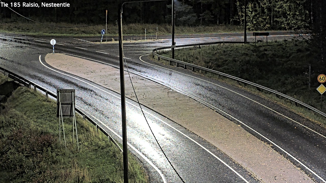 Weather Camera Image Väg 185 Raisio, Nesteentie, Raisio, Varsinais-Suomi