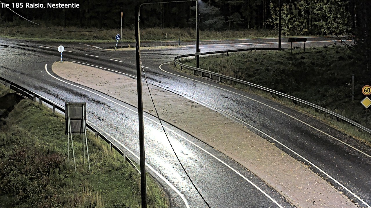 Weather Camera Image Väg 185 Raisio, Nesteentie, Raisio, Varsinais-Suomi