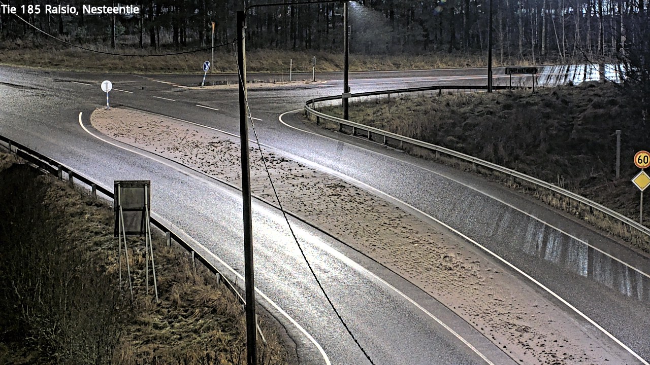 Weather Camera Image Väg 185 Raisio, Nesteentie, Raisio, Varsinais-Suomi