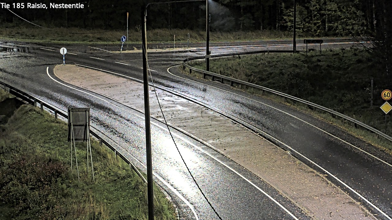 Weather Camera Image Väg 185 Raisio, Nesteentie, Raisio, Varsinais-Suomi