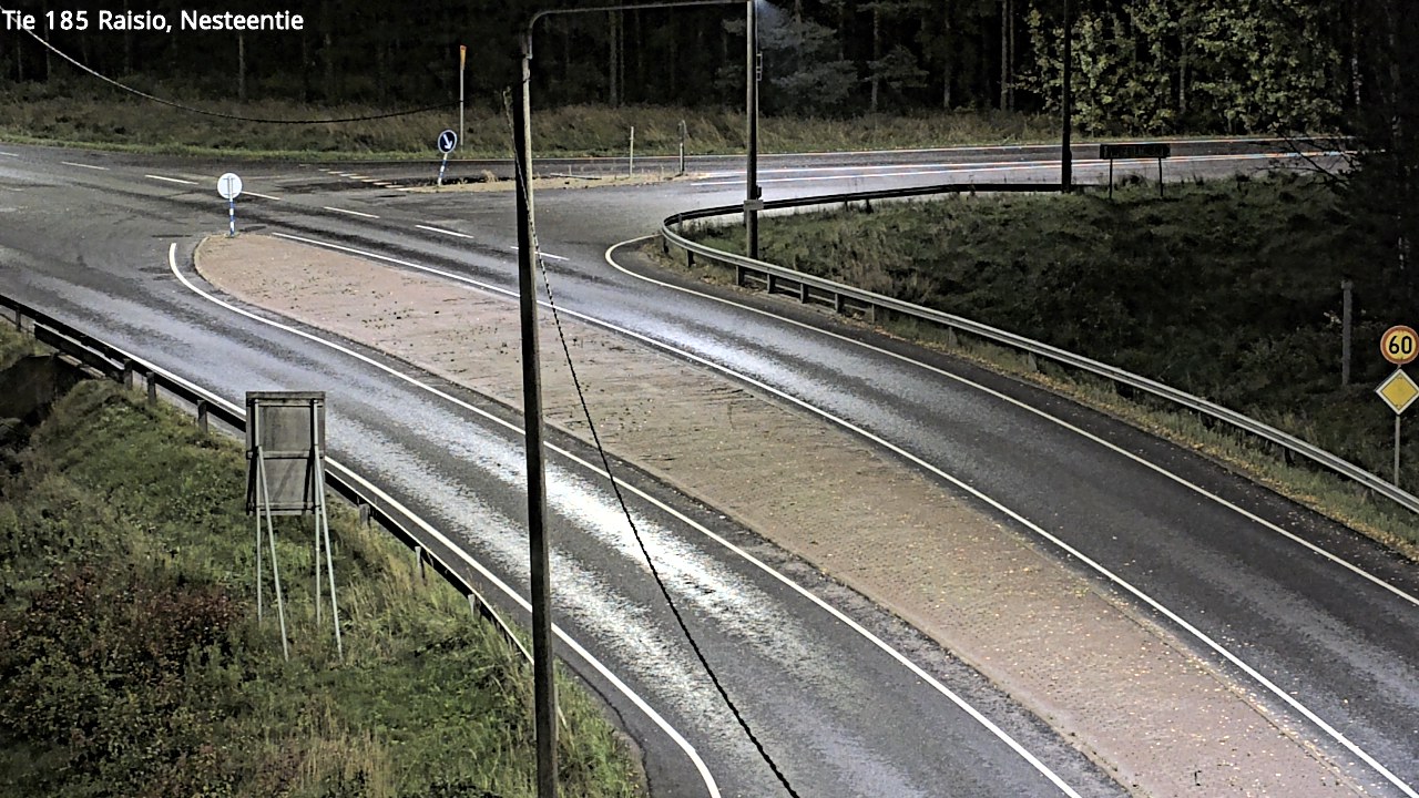 Weather Camera Image Väg 185 Raisio, Nesteentie, Raisio, Varsinais-Suomi