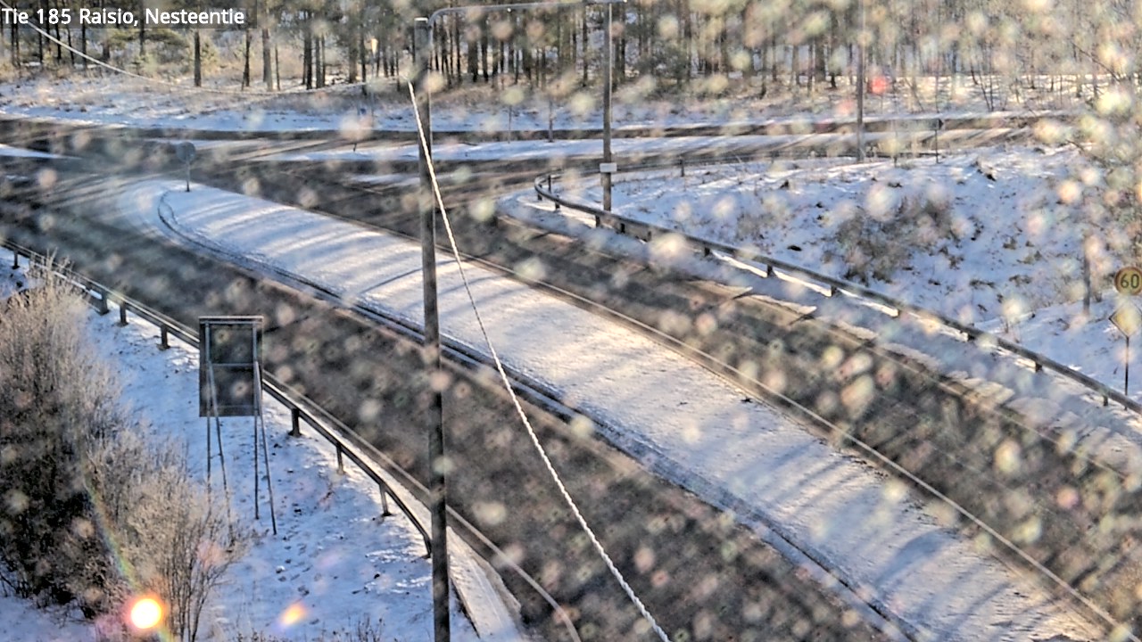 Weather Camera Image Road 185 Raisio, Nesteentie, Raisio, Varsinais-Suomi