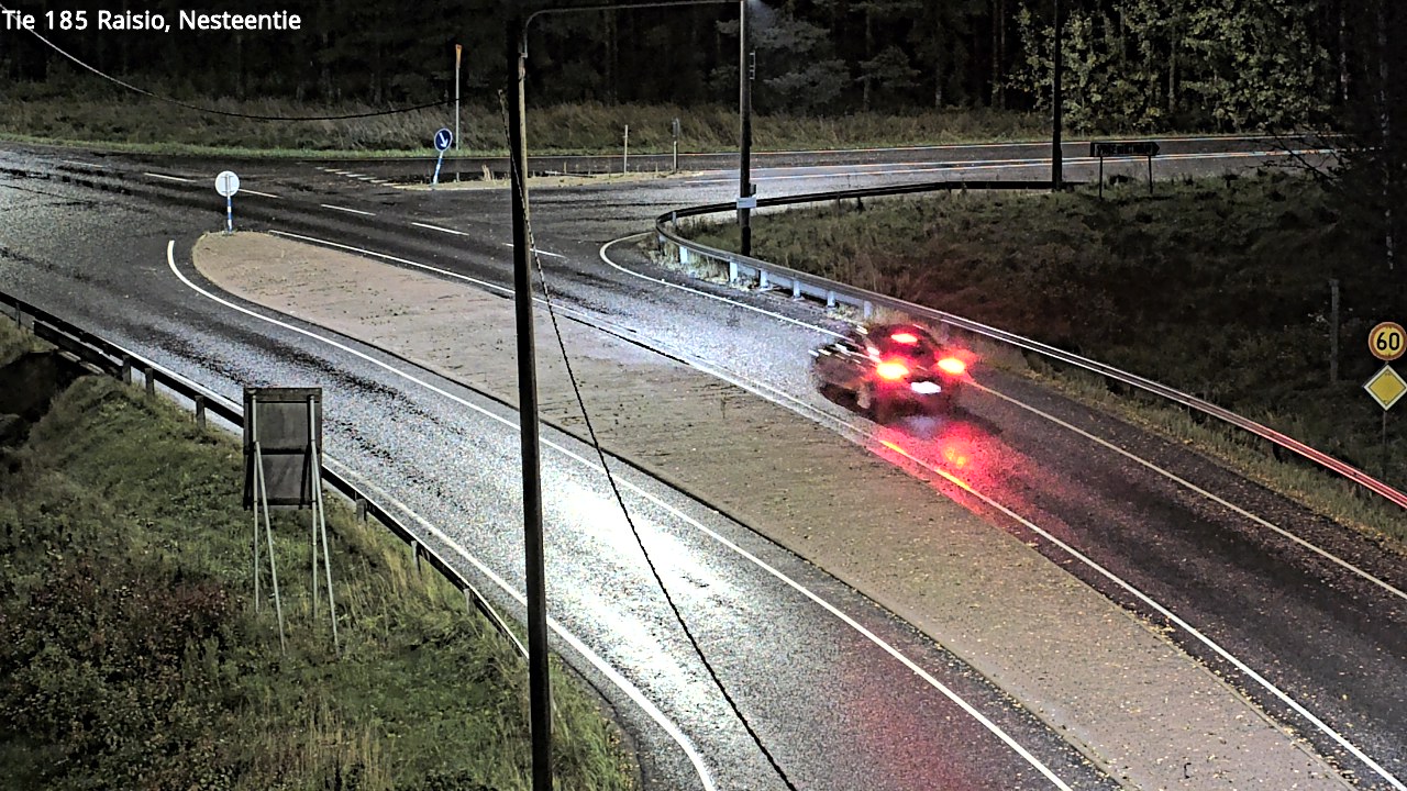 Weather Camera Image Väg 185 Raisio, Nesteentie, Raisio, Varsinais-Suomi
