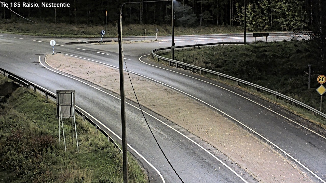 Weather Camera Image Väg 185 Raisio, Nesteentie, Raisio, Varsinais-Suomi