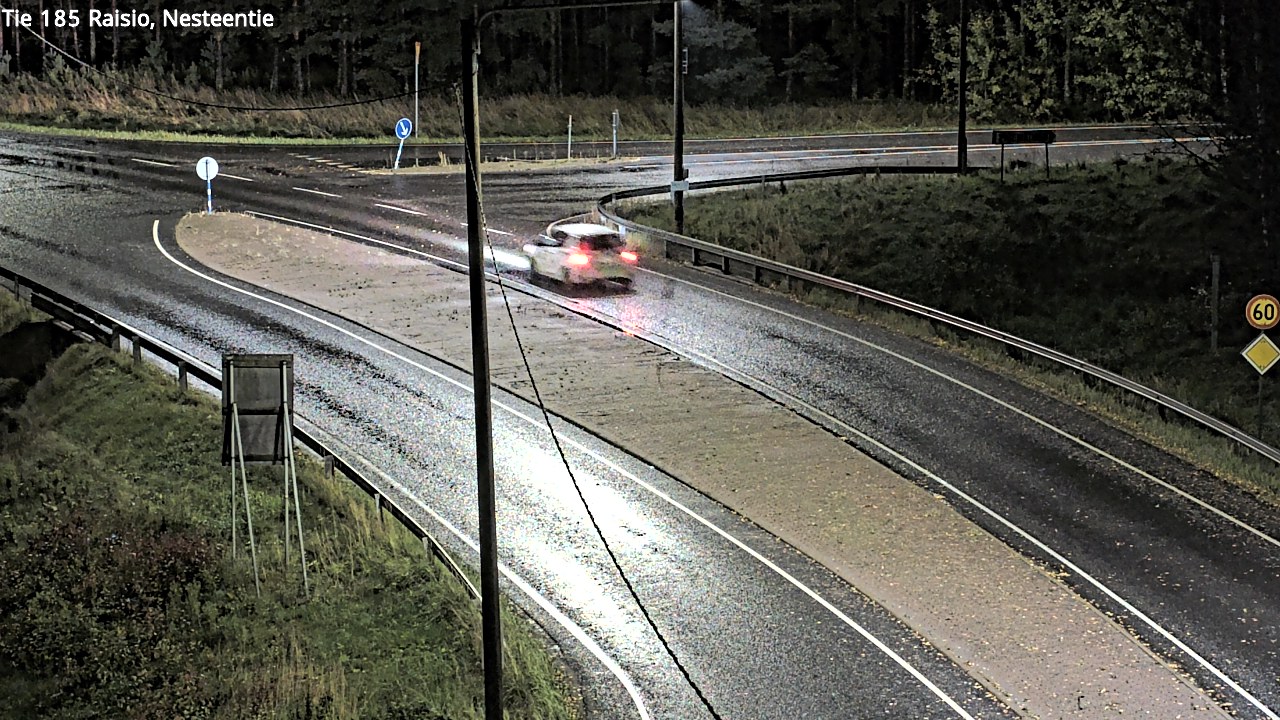 Weather Camera Image Väg 185 Raisio, Nesteentie, Raisio, Varsinais-Suomi
