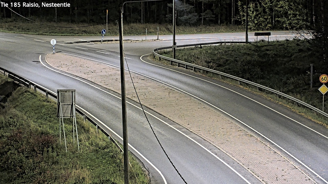 Weather Camera Image Väg 185 Raisio, Nesteentie, Raisio, Varsinais-Suomi