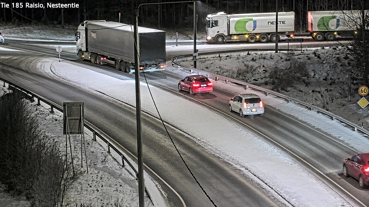 Kelikamerat Kuva Tie 185 Raisio, Nesteentie, Raisio, Varsinais-Suomi