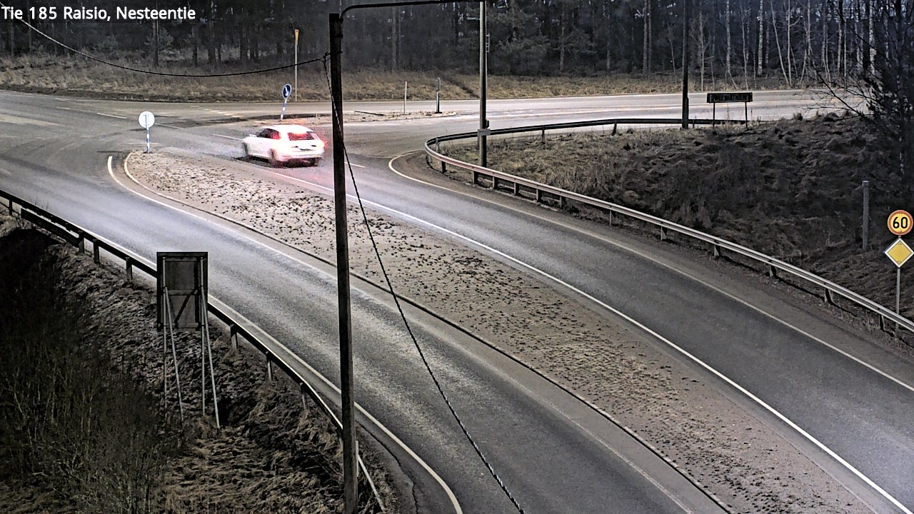 Weather Camera Image Road 185 Raisio, Nesteentie, Raisio, Varsinais-Suomi
