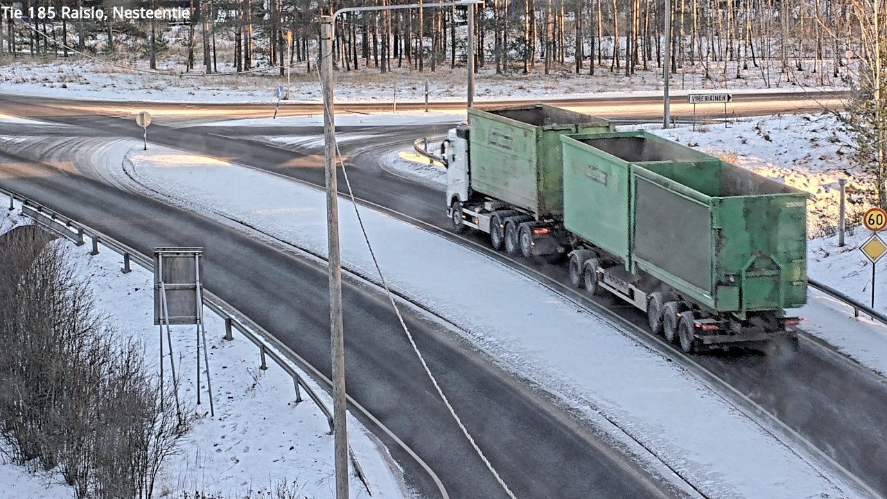 Kelikamerat Kuva Tie 185 Raisio, Nesteentie, Raisio, Varsinais-Suomi