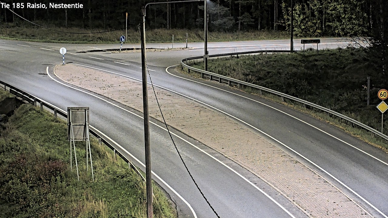 Weather Camera Image Väg 185 Raisio, Nesteentie, Raisio, Varsinais-Suomi