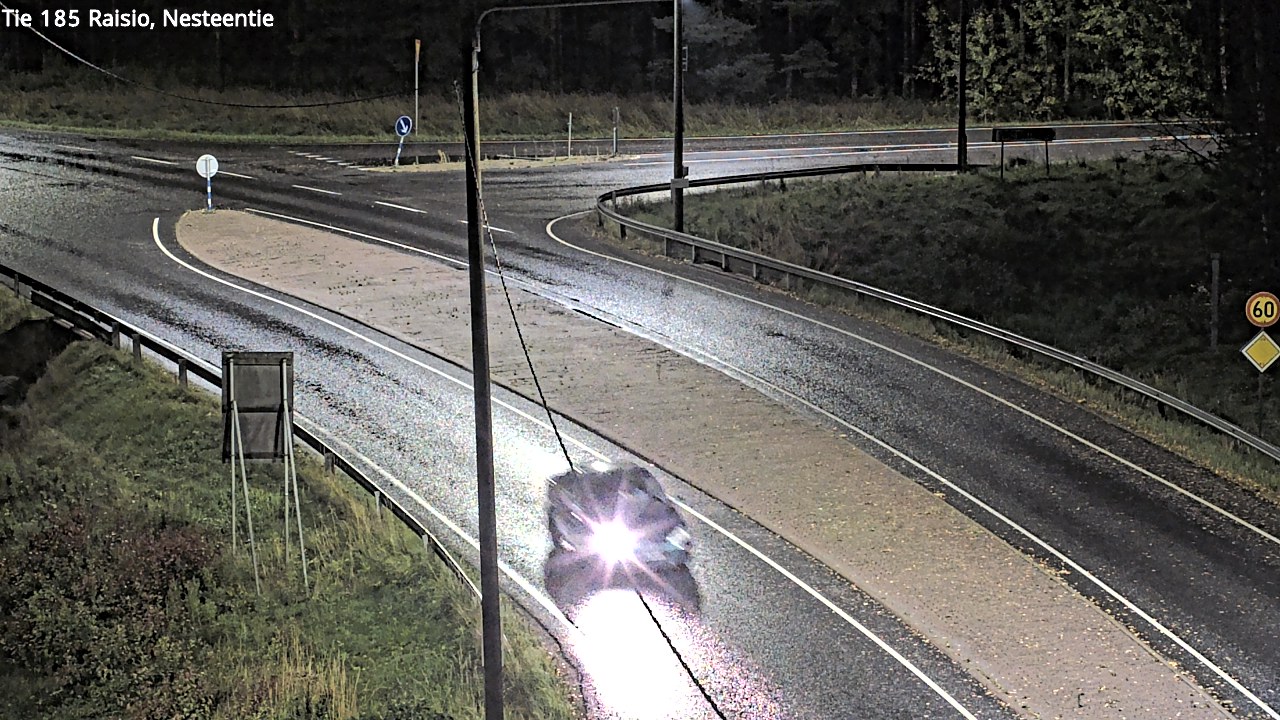 Weather Camera Image Väg 185 Raisio, Nesteentie, Raisio, Varsinais-Suomi