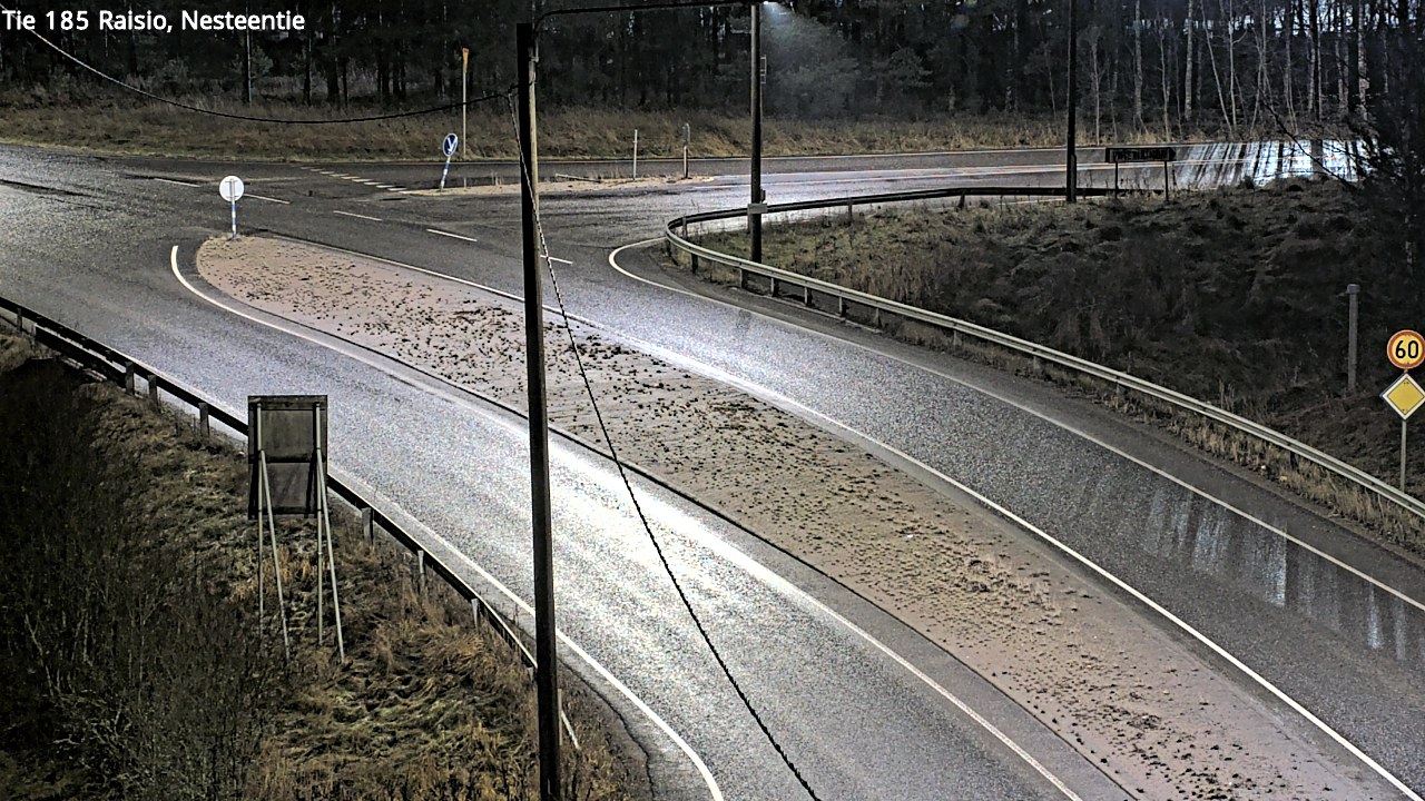 Weather Camera Image Väg 185 Raisio, Nesteentie, Raisio, Varsinais-Suomi