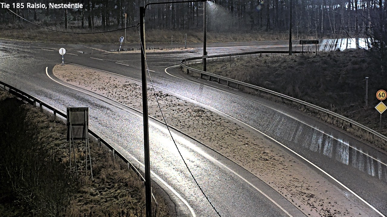 Weather Camera Image Väg 185 Raisio, Nesteentie, Raisio, Varsinais-Suomi