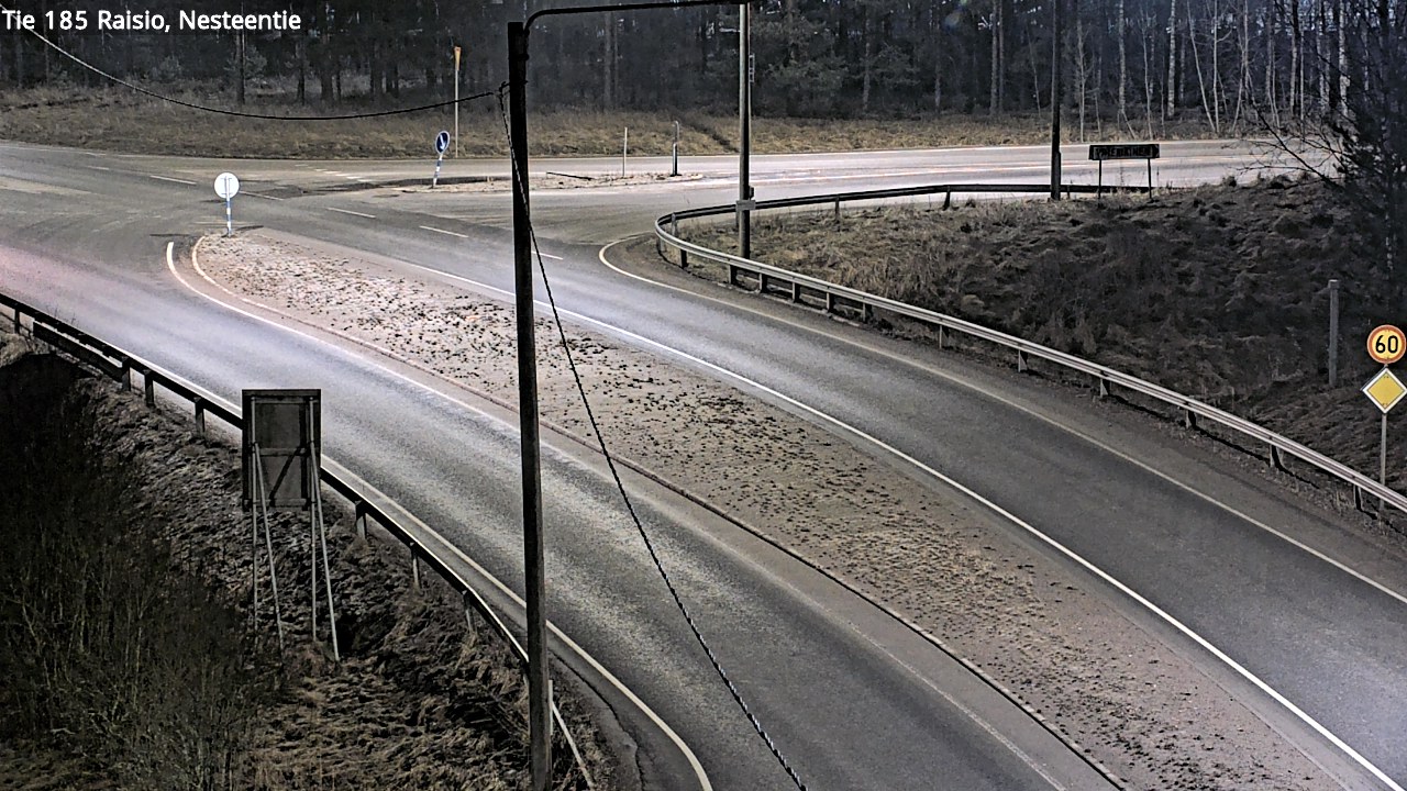 Weather Camera Image Road 185 Raisio, Nesteentie, Raisio, Varsinais-Suomi