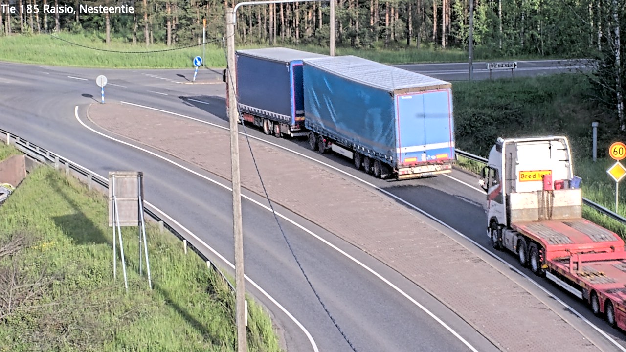 Kelikamerat Kuva Tie 185 Raisio, Nesteentie, Raisio, Varsinais-Suomi