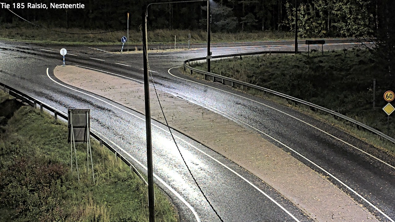 Weather Camera Image Väg 185 Raisio, Nesteentie, Raisio, Varsinais-Suomi