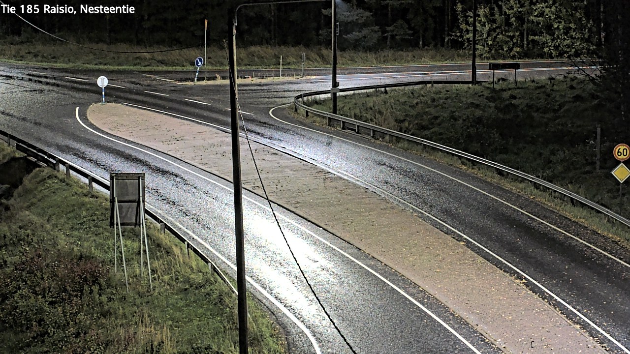 Weather Camera Image Väg 185 Raisio, Nesteentie, Raisio, Varsinais-Suomi